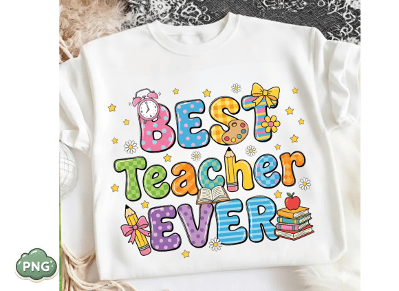 Boho Teacher DTF Transfer Bundle - 6 Designs