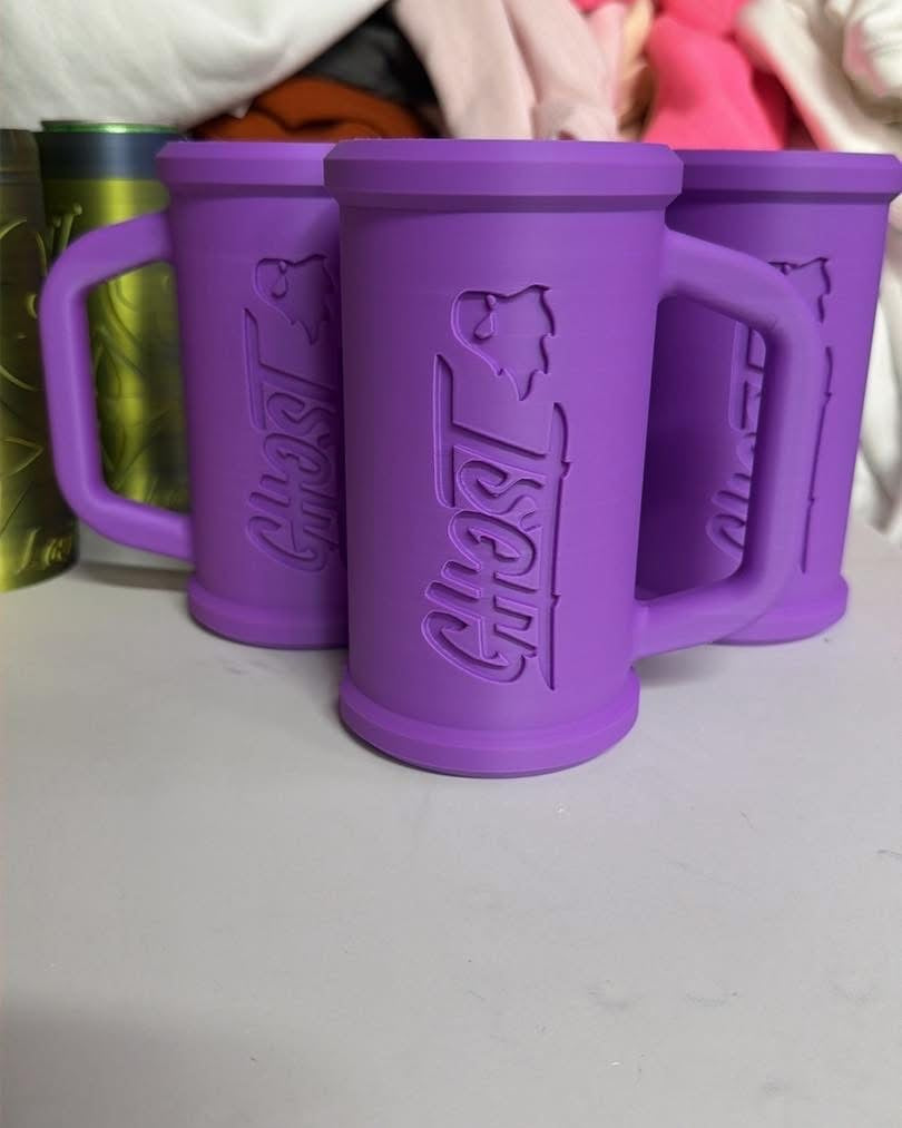 Large Can Drink Holder G H O S T MON-STER TALL BOYS