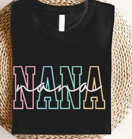 NANA - EMBROIDERED CREWNECK SALE