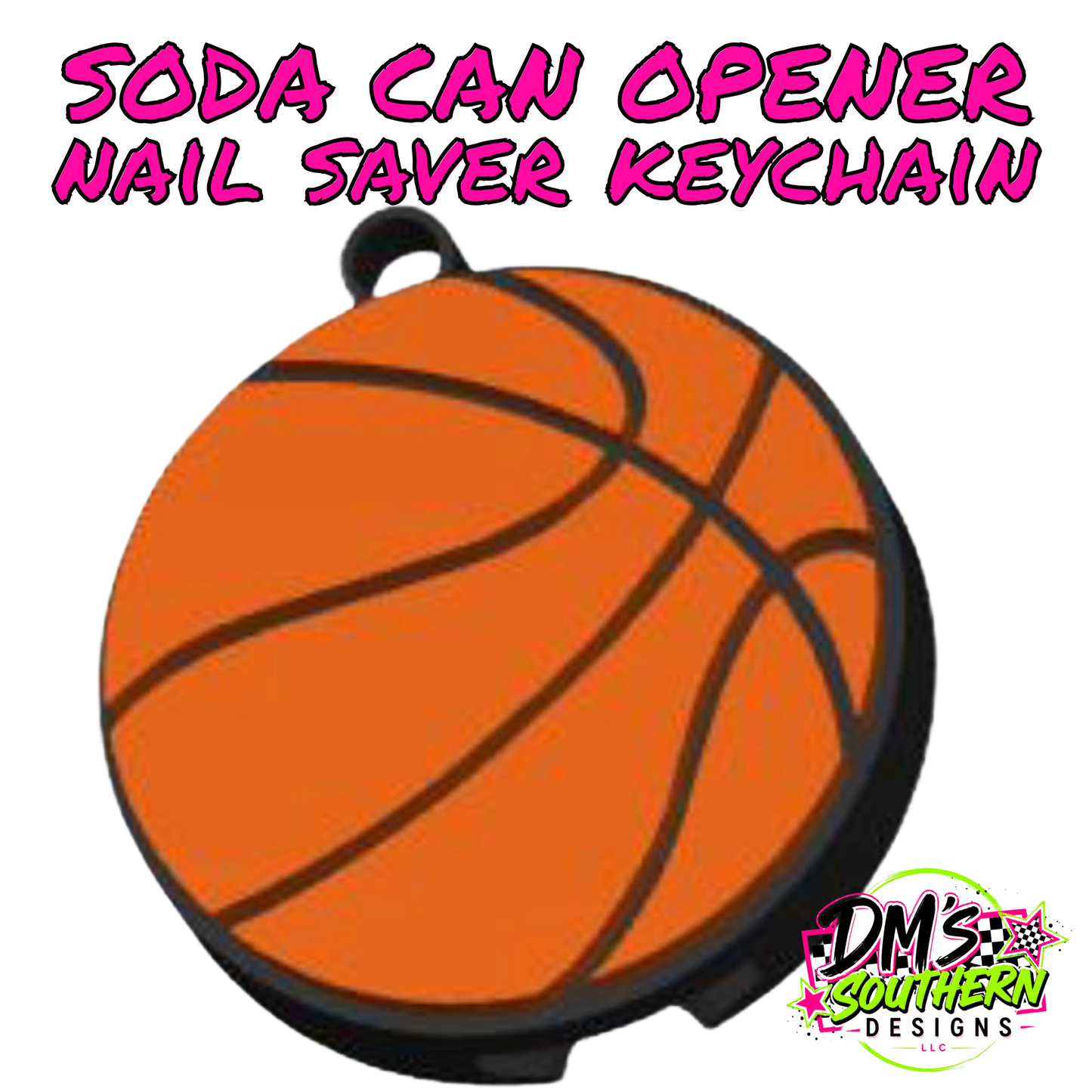 FOOTBALL CAN OPENER KEYCHAIN NAIL SAVER - SCHOOL THEMED