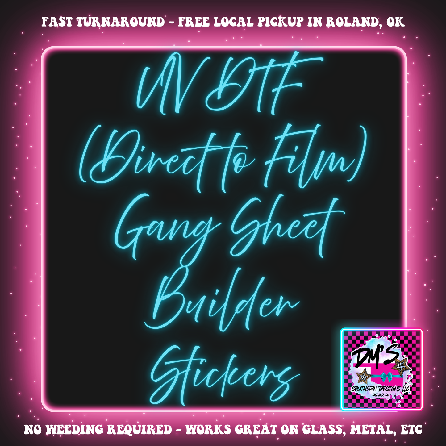 UV DTF ( DIRECT TO FILM) Gang Sheet Builder