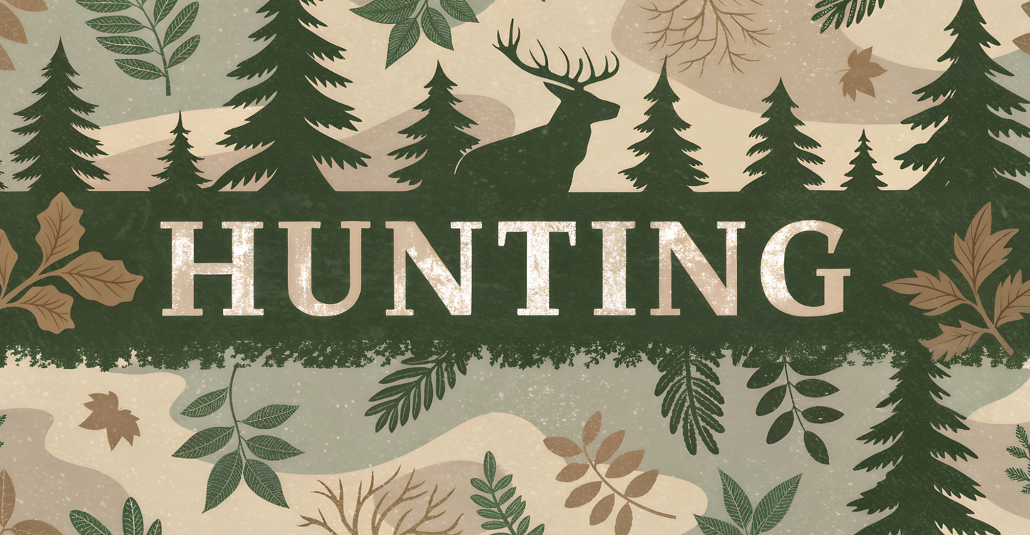 Hunting License Plate