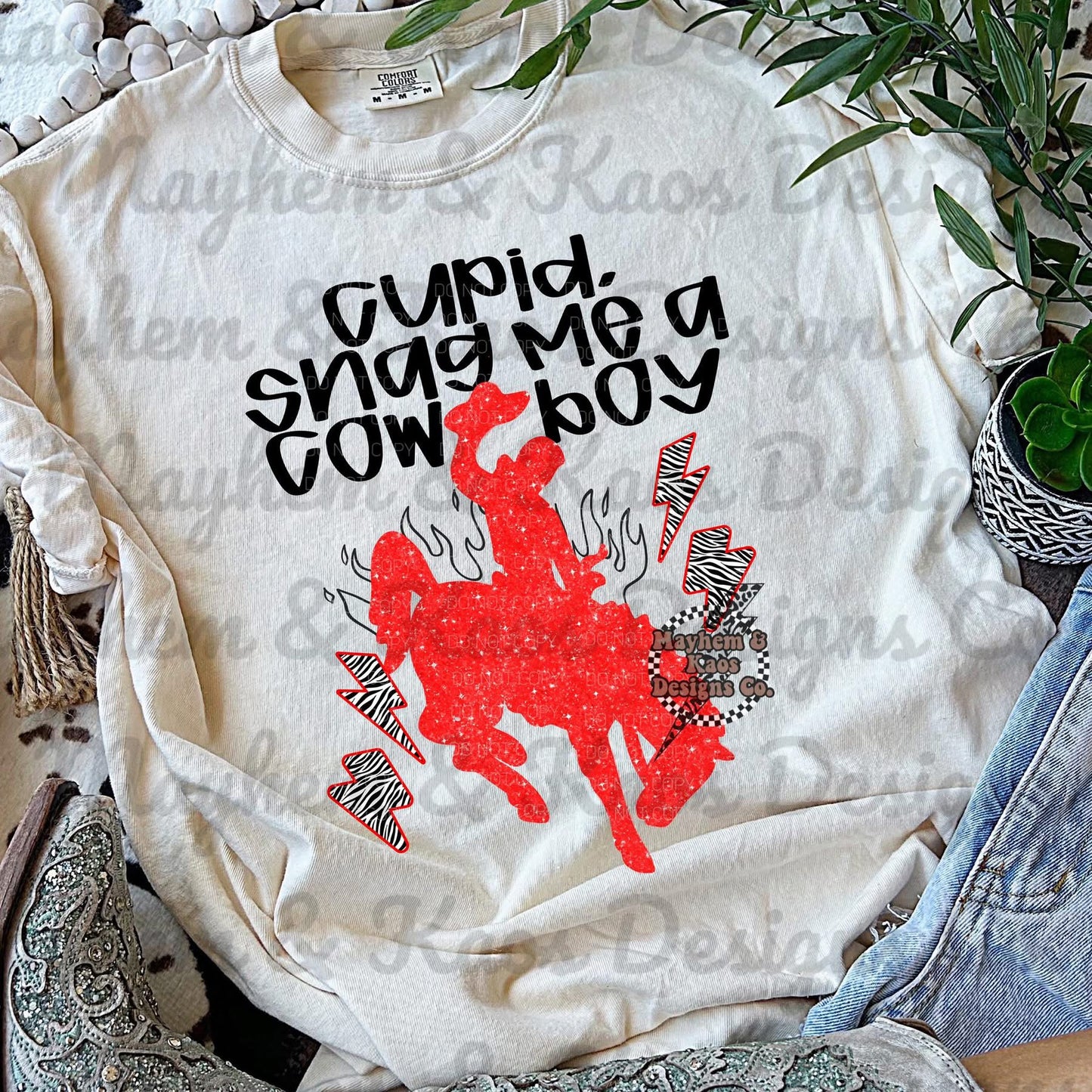 CUPID SNAG ME A COWBOY