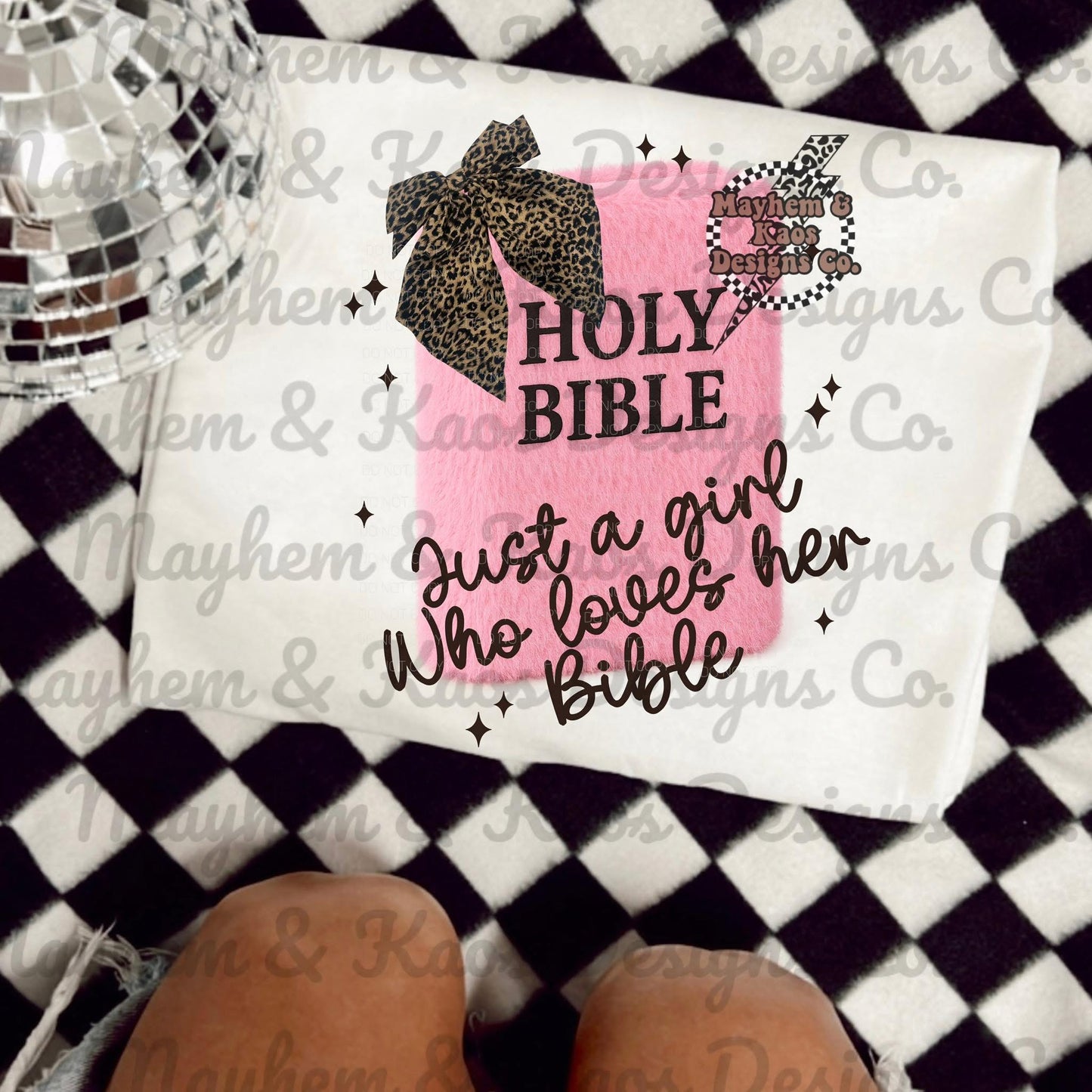 JUST A GIRL WHO LOVES HER BIBLE
