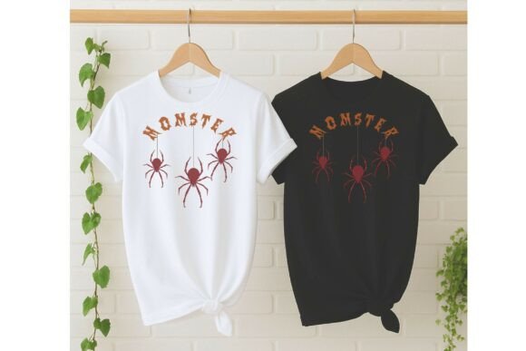 EMBROIDERED CREWNECK - MOMSTER SPIDER