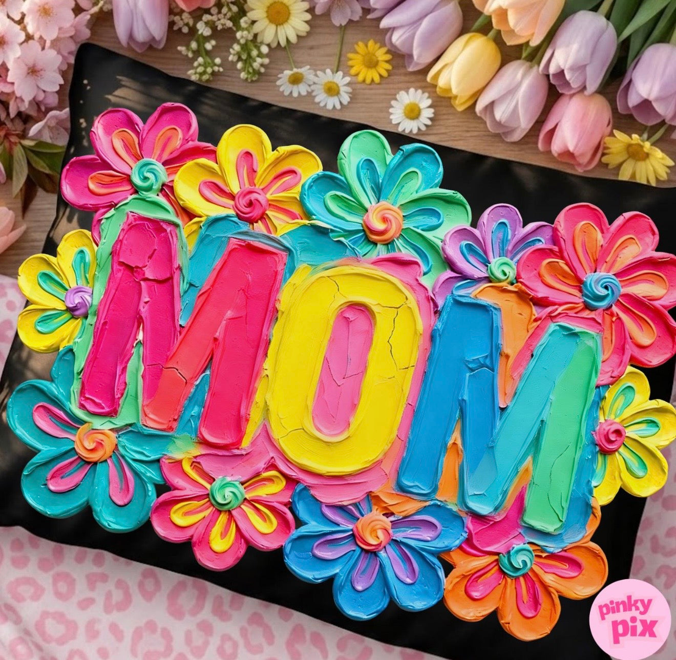 Mom Granny Mamaw Grammy Grandma Bright Floral