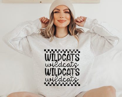 WILDCATS CHECKERED