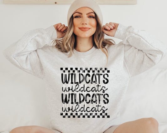WILDCATS CHECKERED