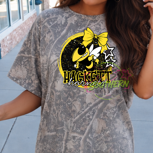 HORNETS GLITTER MASCOT