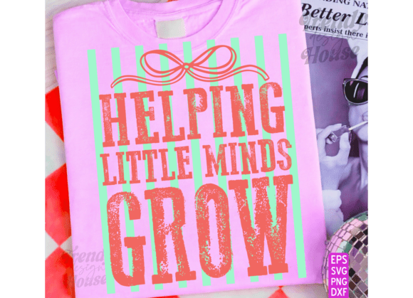 Striped Teacher School Girly Designs