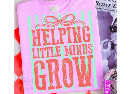 Striped Teacher School Girly Designs