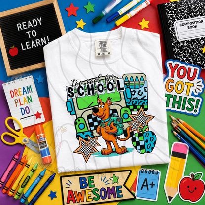 TOO COOL FOR SCHOOL - CHARACTER BUNDLE - FIRST DAY OF SCHOOL - BACK TO SCHOOL