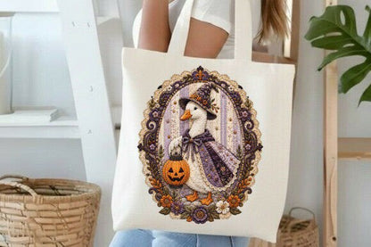 SPOOKY HALLOWEEN GOOSE PORTAIT