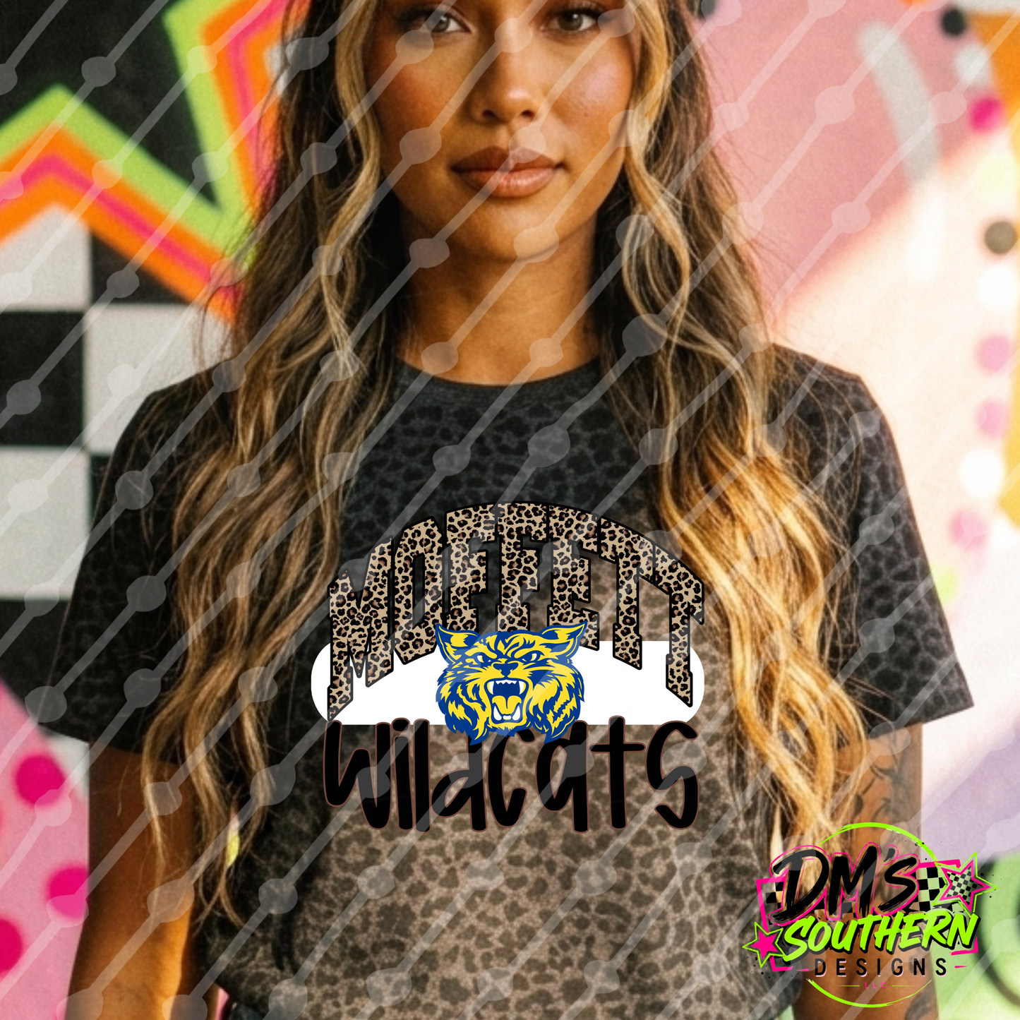 MOFFETT WILDCATS LEOPARD