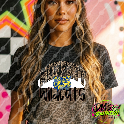 MOFFETT WILDCATS LEOPARD