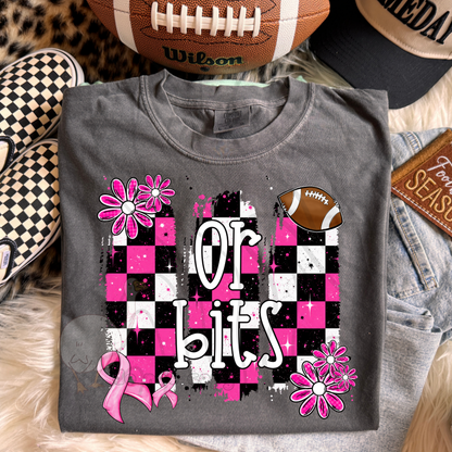 PINK CHECKERED MASCOTS SCHOOL SPIRIT