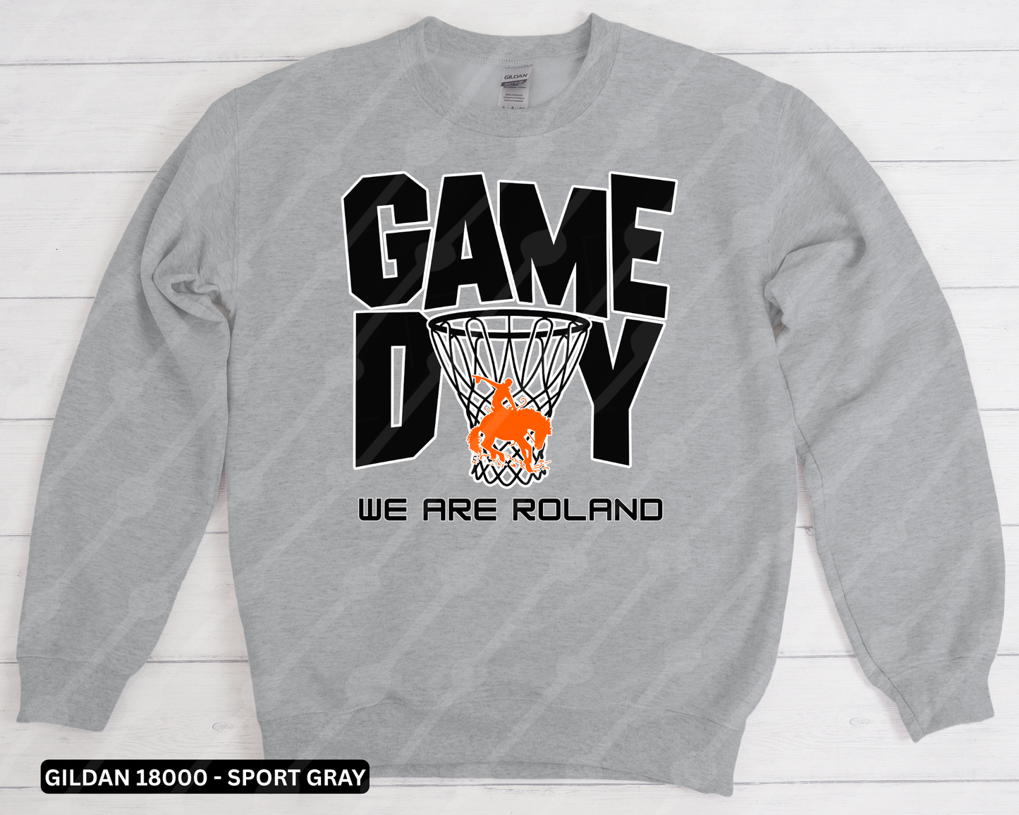 GAME DAY BASKETBALL WE ARE ROLAND