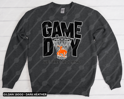 GAME DAY BASKETBALL WE ARE ROLAND