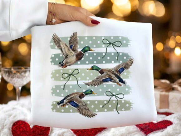 DUCKS POLKA DOT STRIPED