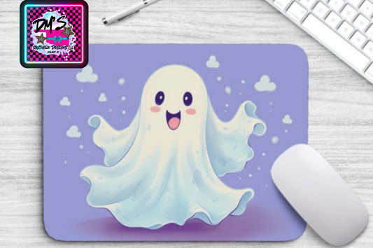 Cute Ghost Mouse Pad