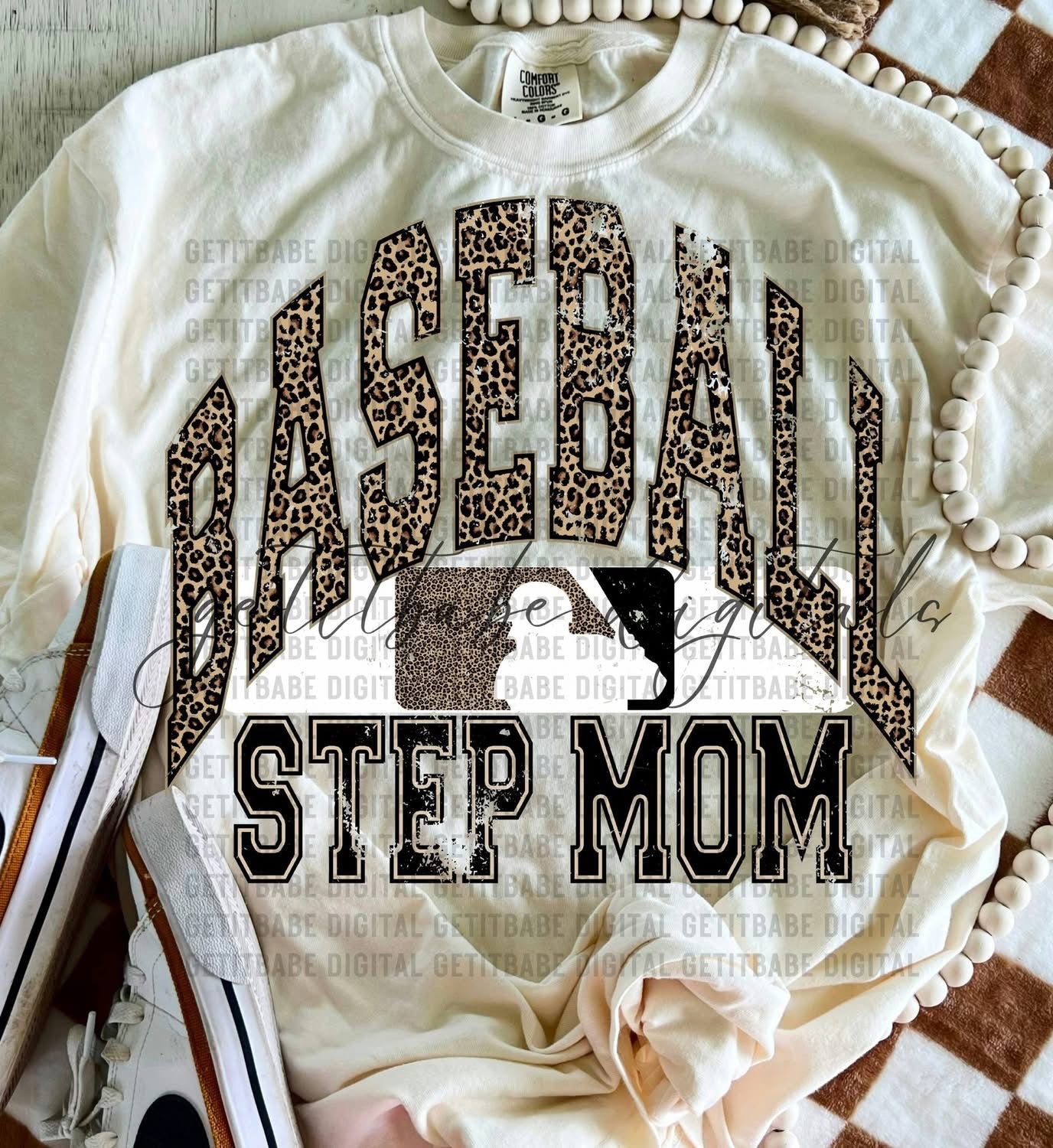Leopard Baseball Bundle Trucker Hats, Shirts & Transfers