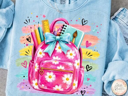 FLORAL BACKPACK
