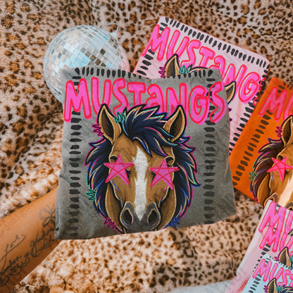 MUSTANGS STARSTRUCK MASCOT