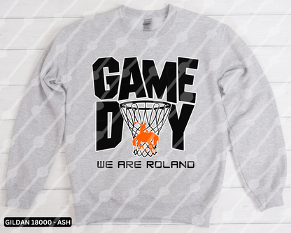 GAME DAY BASKETBALL WE ARE ROLAND