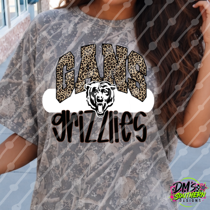 GANS GRIZZLIES LEOPARD