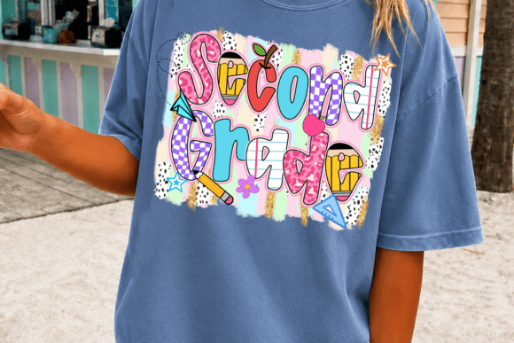 MULTI COLOR  - FIRST DAY OF SCHOOL - BACK TO SCHOOL