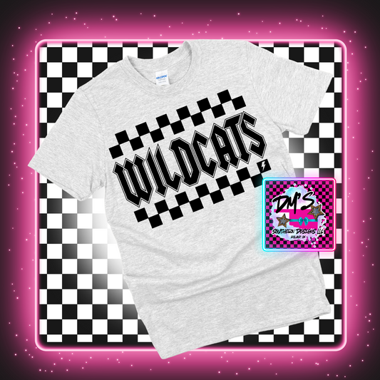 WILDCATS CHECKERED