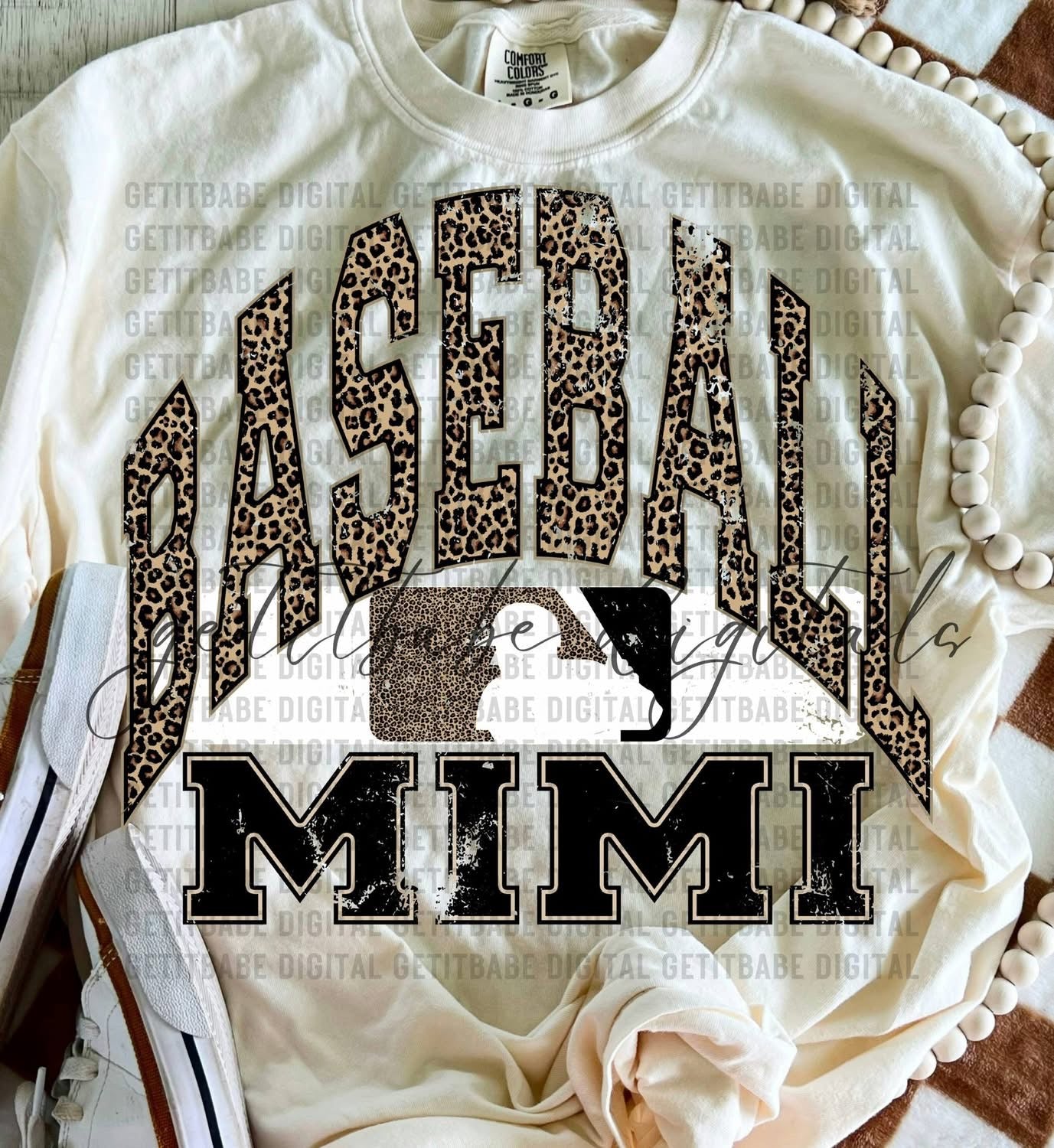 Leopard Baseball Bundle Trucker Hats, Shirts & Transfers