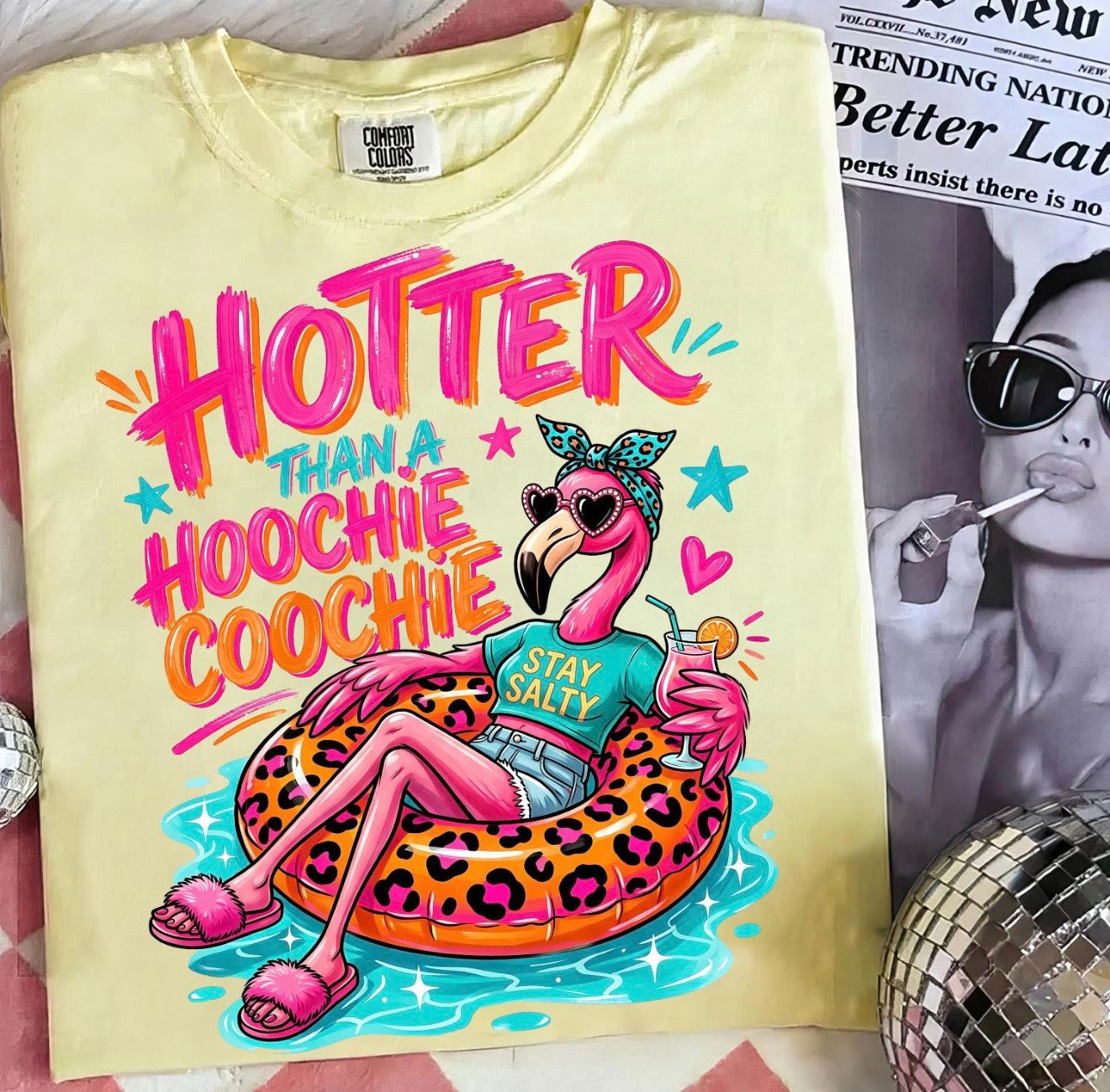 Hotter Than A - Ready to Press DTF Transfer,  Trucker Hats, Shirts & Transfers