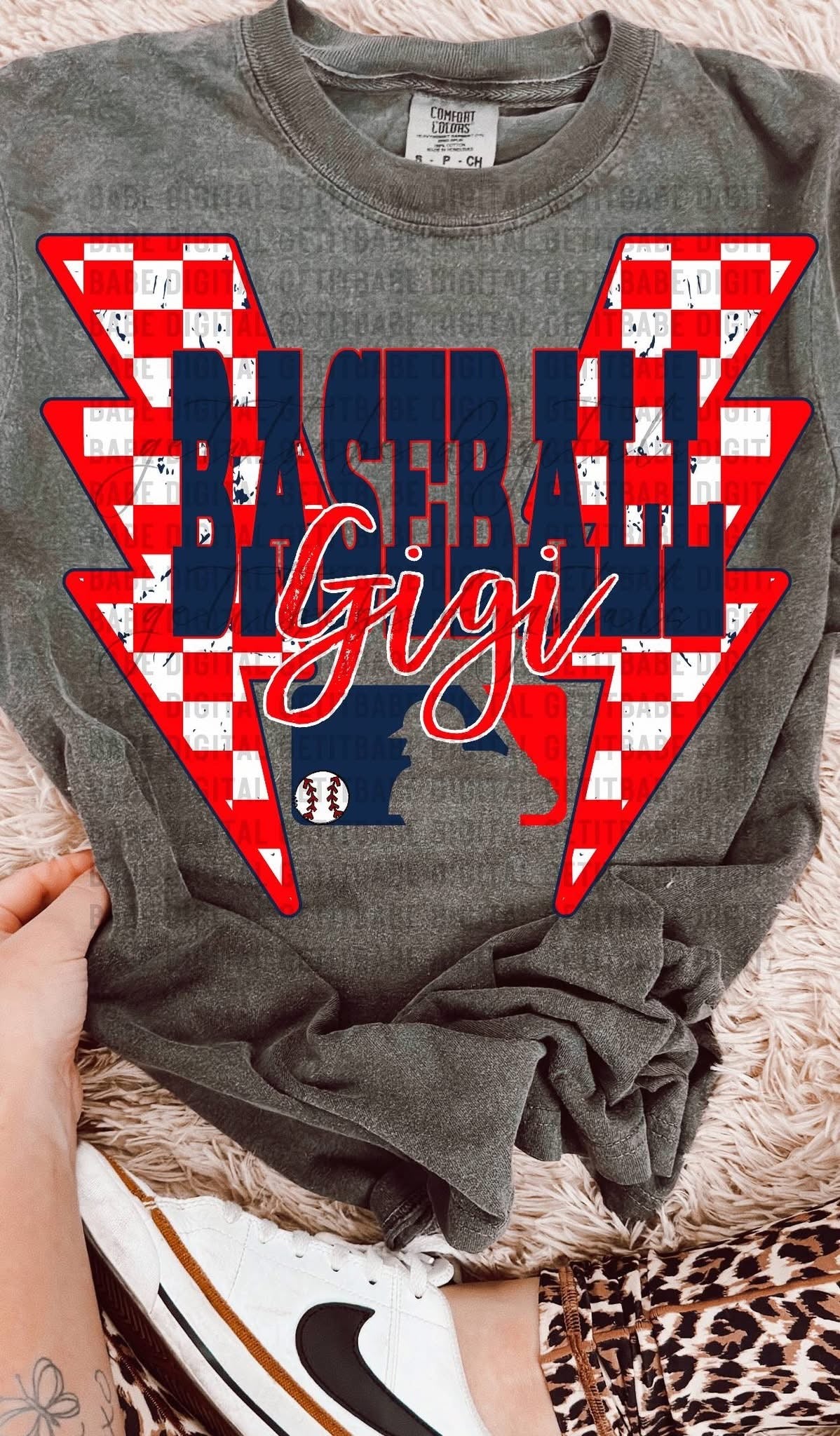 Baseball Lightning Designs
