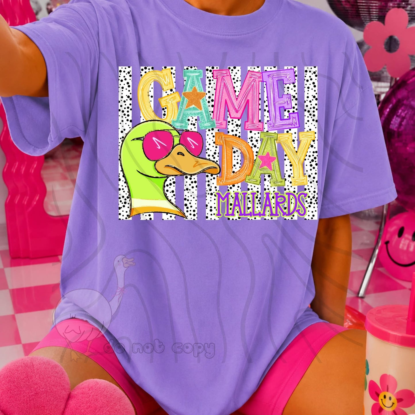 NEON MASCOT BUNDLE GAME DAY