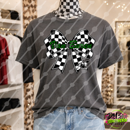 VAN BUREN POINTERS CHECKERED BOW
