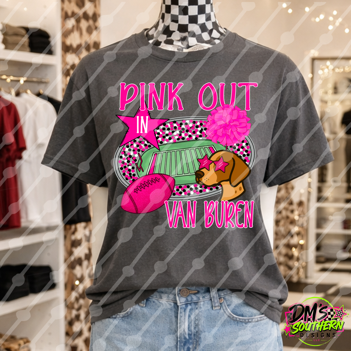PINK OUT IN VAN BUREN POINTERS