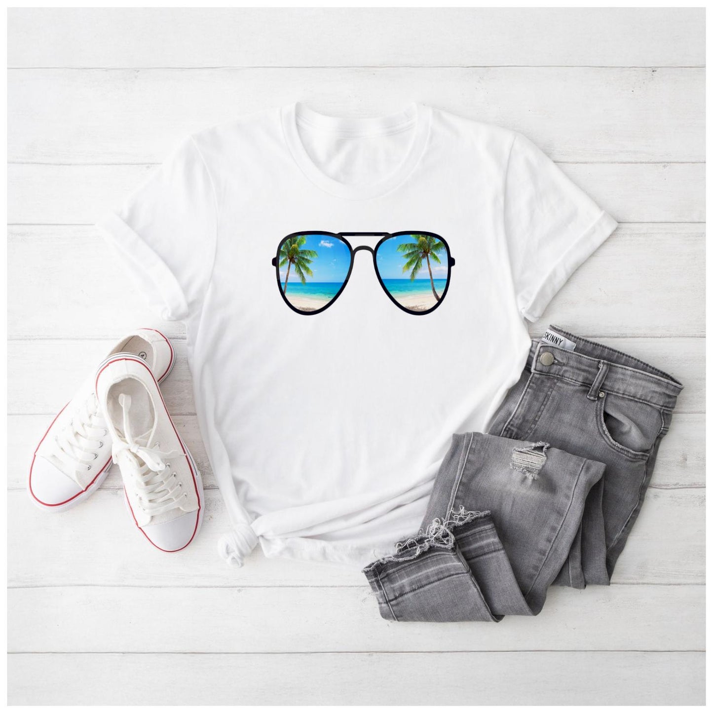 Summer Sunglasses DTF Transfer Bundle - 6 Designs -