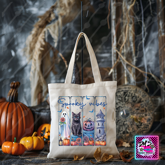 SPOOKY VIBES TOTE BAG
