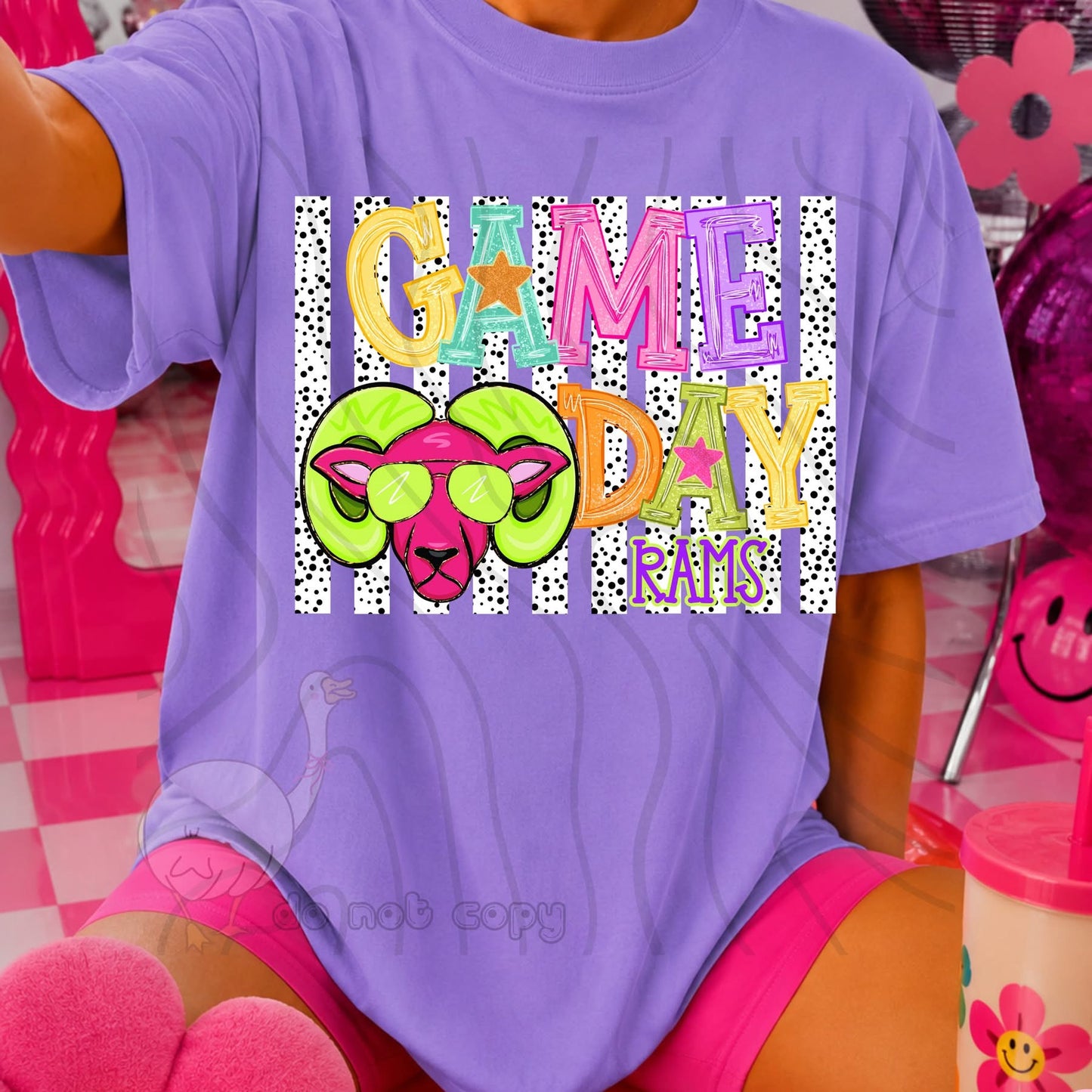 NEON MASCOT BUNDLE GAME DAY
