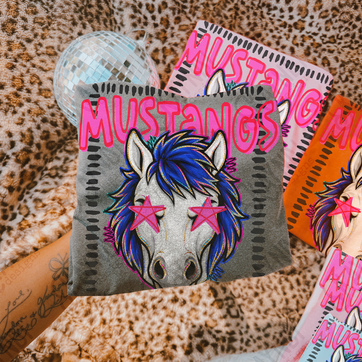 MUSTANGS STARSTRUCK MASCOT