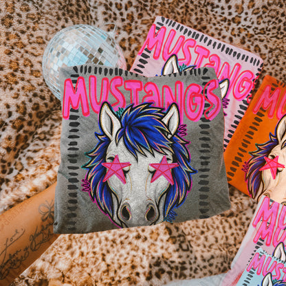 MUSTANGS STARSTRUCK MASCOT
