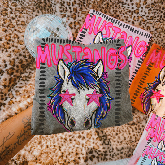 MUSTANGS STARSTRUCK MASCOT