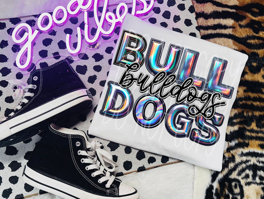 BULLDOGS HOLOGRAPHIC MASCOT