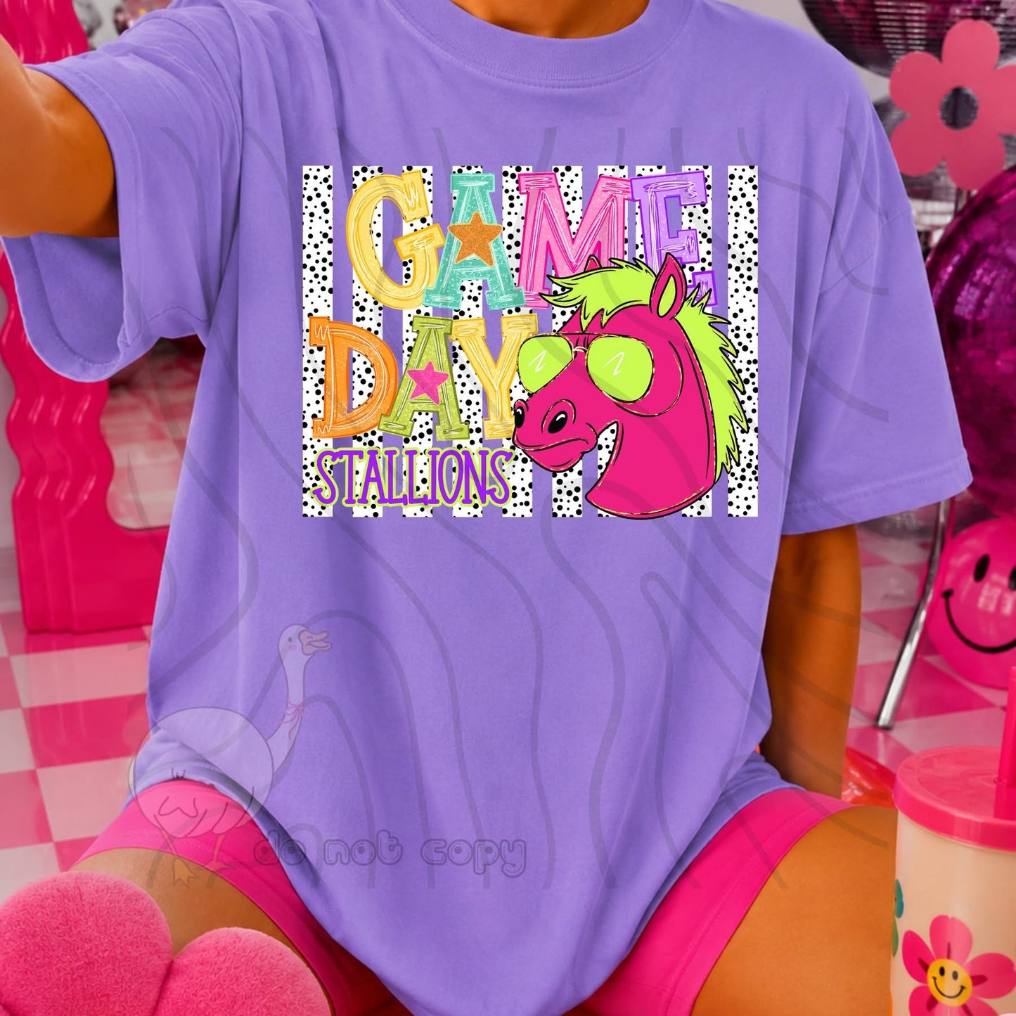 NEON MASCOT BUNDLE GAME DAY