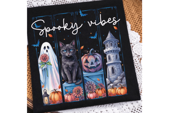 SPOOKY VIBES - WHITE LETTERING
