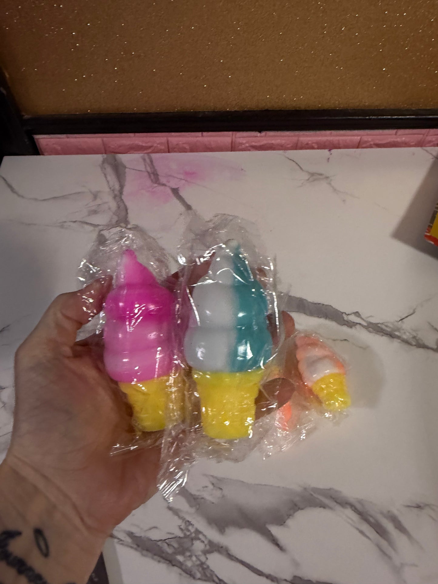 Ice Cream Cone Squishies mystery color