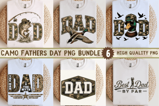 Fathers Day DTF Bundle - 6 Designs