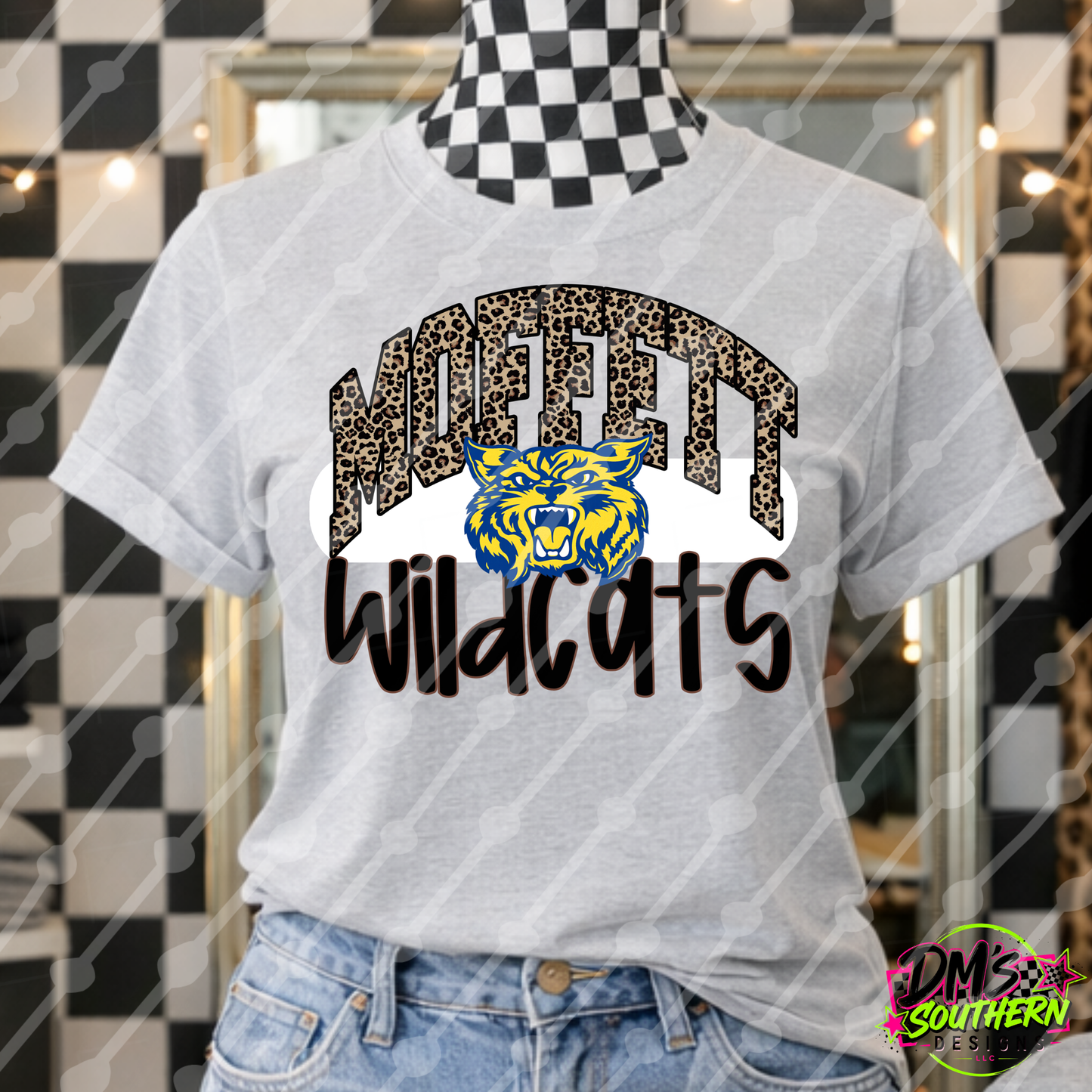 MOFFETT WILDCATS LEOPARD
