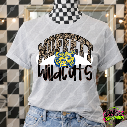 MOFFETT WILDCATS LEOPARD